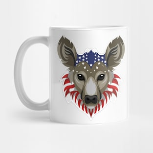 American hyena Mug